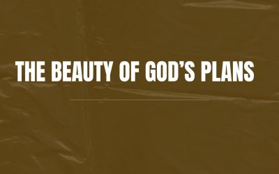 The Beauty Of God’s Plans