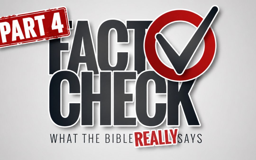 Fact Check Part 4 – Jesus Never Rode a Dinosaur